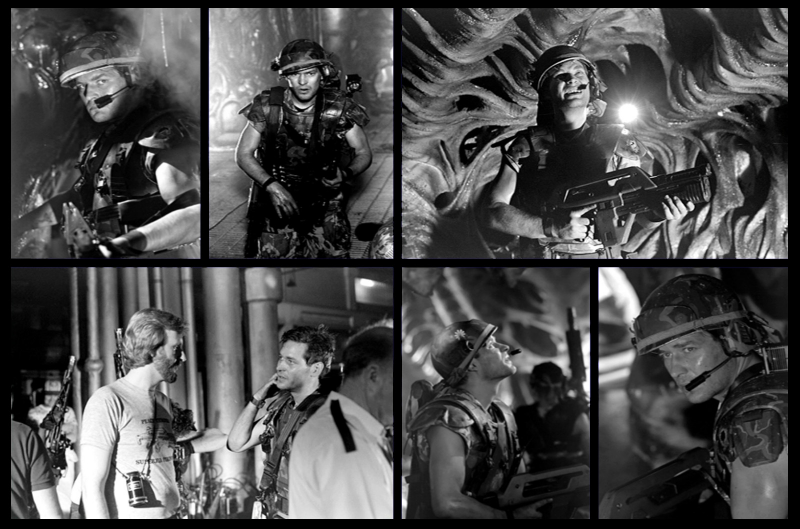 Illustration for article titled Rare Set Photos Show James Remar as the Original Dwayne Hicks in Aliens